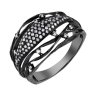 Кольцо из золота с бриллиантом (Арт.r46971a1s14wb002_ko_blk)