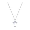 Колье из серебра с фианитами «Свет Веры» SOKOLOV (арт.9407)