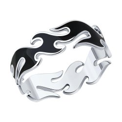 Кольцо из серебра с эмалью (Арт.94-110-01813-1)