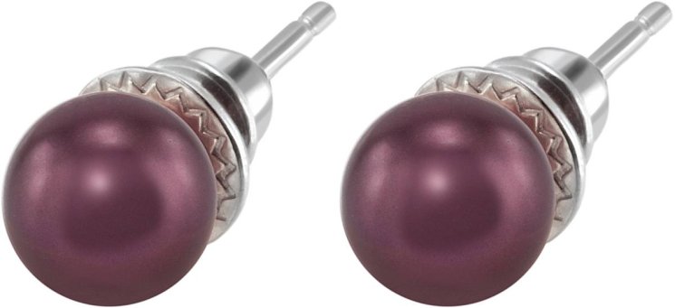 Серьги из серебра с жемчугом (Арт.aas-13-8-18-s)