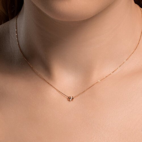 Колье из золота с бриллиантами (Арт.1070360)