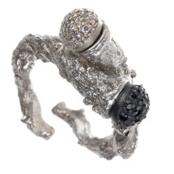 Серебряное кольцо BEAVERS со шпинелью 1314sh_cr