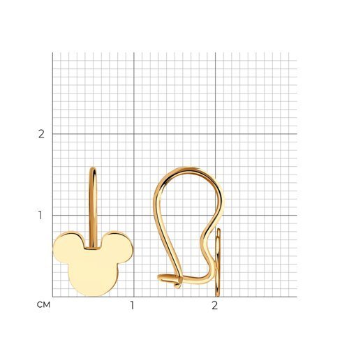 Серьги из золота (Арт.0200144)