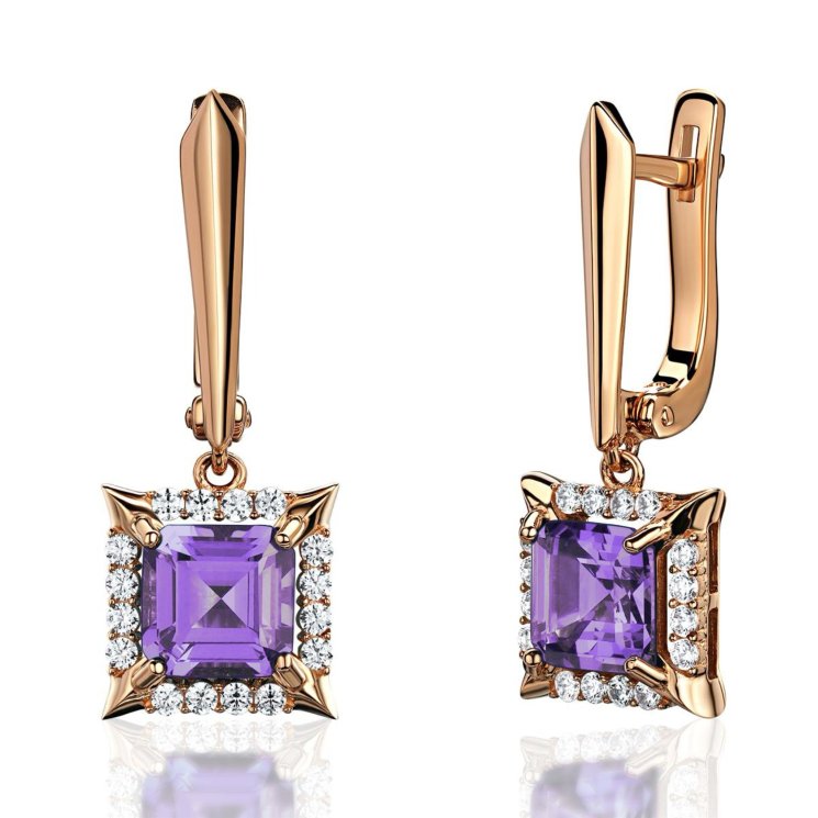 Серьги Эстет (Арт.01s3115422-3)