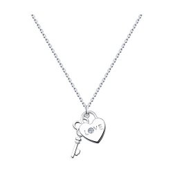 Колье из серебра с фианитом (Арт.94070361)