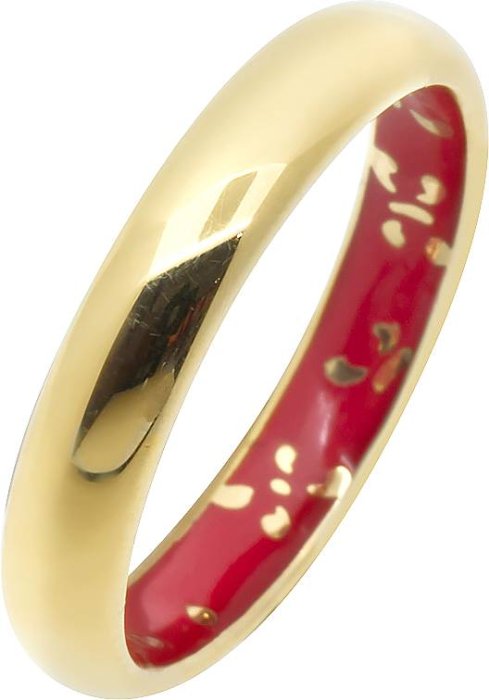 Кольцо из золота с эмалью (Арт.k10hlryg)