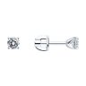 Серьги из белого золота с бриллиантами (Арт.9020026-66)