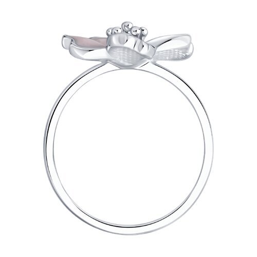 Кольцо из серебра с эмалью (Арт.94014638)