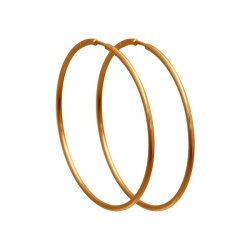 Серьги конго из золота (Арт.140058)