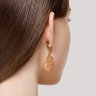 Серьги из золоченого серебра (Арт.93-121-00662-1)