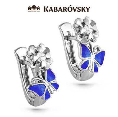 Серьги Кабаровский (Арт.12-064-7907)