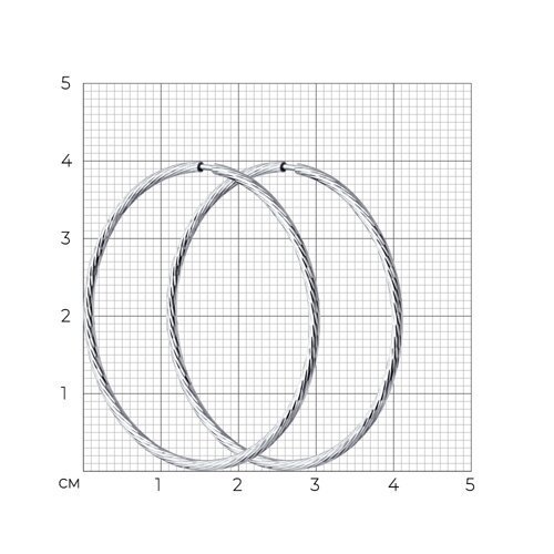 Серьги из серебра (Арт.94-124-01870-1)