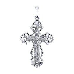 Подвеска из серебра с фианитом (Арт.94-131-00823-1)