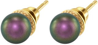 Серьги серебряные с жемчугом «Beautiful 19G» Rivoli (арт.AAS-13-8-19-G)