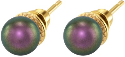 Серьги серебряные с жемчугом «Beautiful 19G» Rivoli (арт.AAS-13-8-19-G)