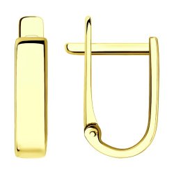 Серьги из желтого золота (Арт.028632-2)