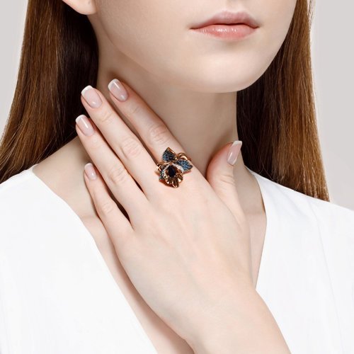 Кольцо золотое пробы 585 (Арт.714802)