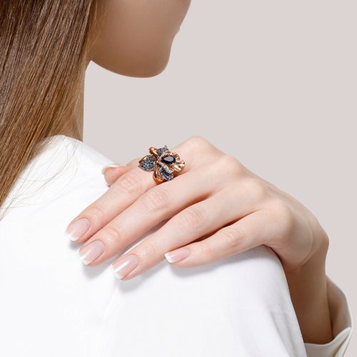 Кольцо золотое пробы 585 (Арт.714802)