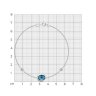 Браслет золотой пробы 585 (Арт.750612-3)