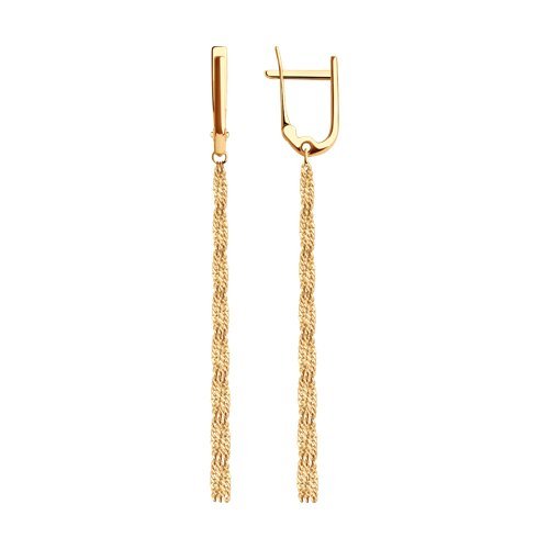 Серьги из золота (Арт.029886)