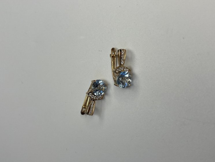 Серьги Эстет (Арт.01s3115425-1)