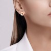 Серьги из серебра с эмалью «Сладкий пончик» Соколов (арт.94026102)