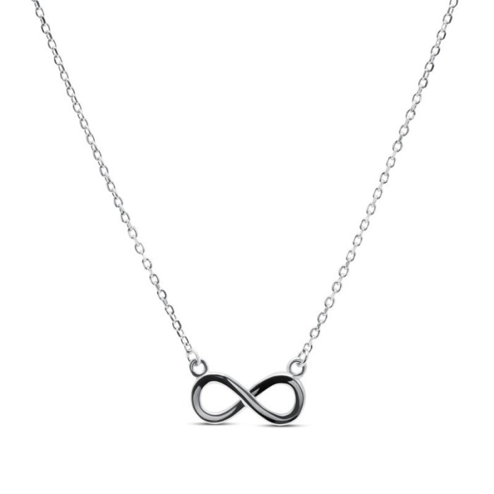 Ожерелье серебряное со знаком бесконечности «Вечная связь» Myjewels (арт.051273500)