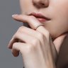 Кольцо из золота с бриллиантами (Арт.1012075)