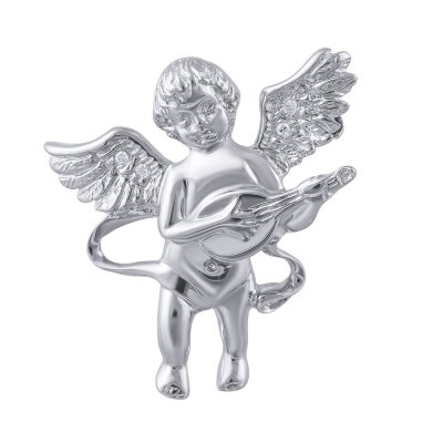 Брошь из белого золота с бриллиантом (Арт.aap-2442_brp_wg)