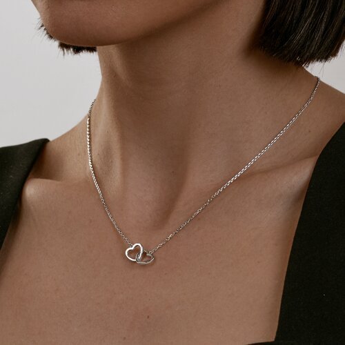 Колье из серебра (Арт.94070720)