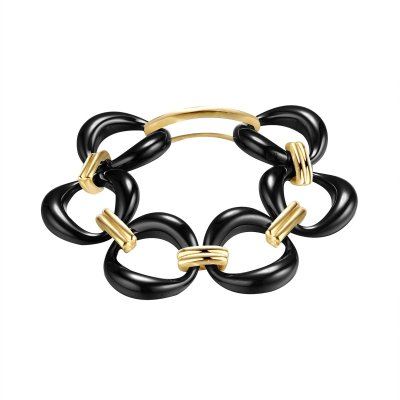 Кольцо из серебра с керамикой (Арт.tc-r00296-b-l-x-x-x)