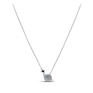 Ожерелье серебро с куб. цирконием «Вселенная грёз» MY JEWELS (арт.051273077a_kubcirkonii)