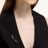 Брошь из серебра с аметистами (Арт.92040046)