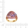 Кольцо из золота с аметистом и сапфиром (Арт.rg-33087_ko_ps_am_tu_pink)