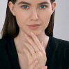 Кольцо из золота с фианитами «Волна сияния» Соколов (арт.51-110-00903-1)