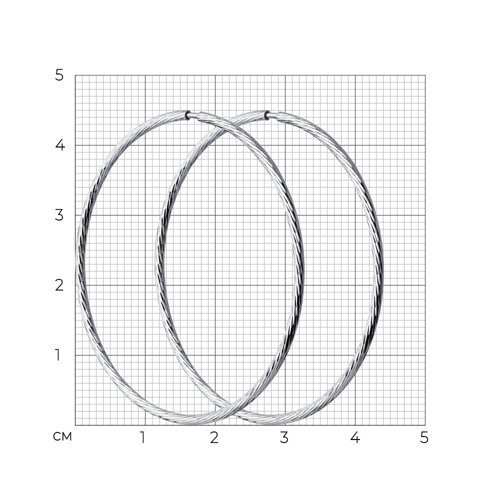 Серьги из серебра (Арт.94-124-01871-1)