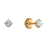 Серьги из золота с фианитами (Арт.51-122-00733-2)