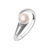 Кольцо из серебра с жемчугом культ. TEOSA К640-879