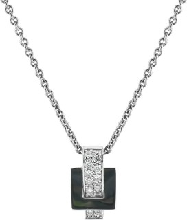 Кулон с бриллиантом из белого золота Attachement New 04 Guy Laroche (арт.TC511GB3)