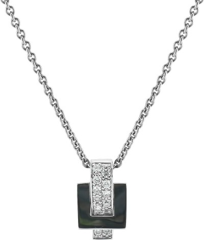 Кулон с бриллиантом из белого золота Attachement New 04 Guy Laroche (арт.TC511GB3)