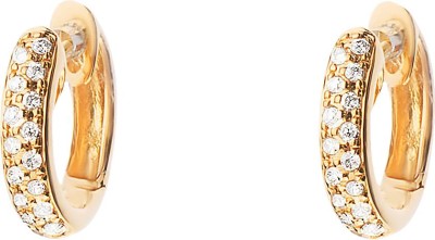 Серьги золото с бриллиантами «Elegance Lumière» Diamanti (арт.VC370JB3)