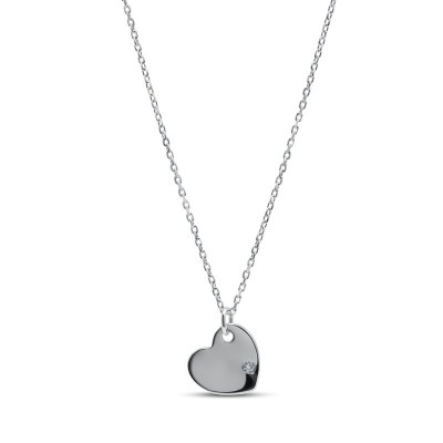 Ожерелье серебряное с куб. цирконием «Серебряные крылья» MyJewels (арт.0512)