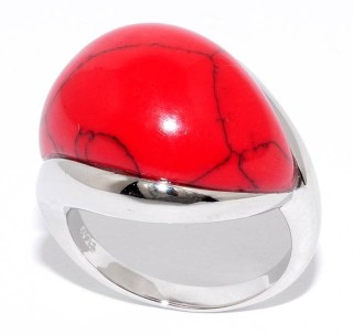 Кольцо серебряное с кораллом «Крылья огня» Nature Chic (арт.21sr0936-97_korallpr)
