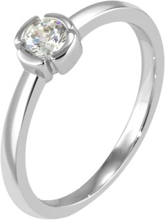 Кольцо серебряное с кубическим цирконием «Bridal Shine» Breuning (арт.41048467S)