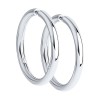 Серьги-кольца из серебра «Чистый блеск» SOKOLOV (арт.94140041)