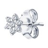 Серьги из серебра с фианитами «Снежное Сияние» Соколов (арт.9417)