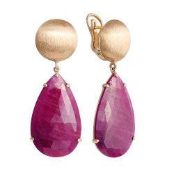 Серьги из золота с корундом (Арт.me32636-wd-br-yg2_sr_cr_yg)