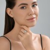 Кольцо серебряное с фианитами «Волшебная Лягушка» SOKOLOV (арт.94014423)
