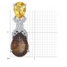 Подвеска из серебра с миксом камней (Арт.92030419)
