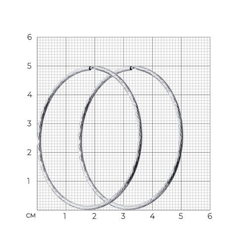 Серьги из серебра (Арт.94-124-01872-1)